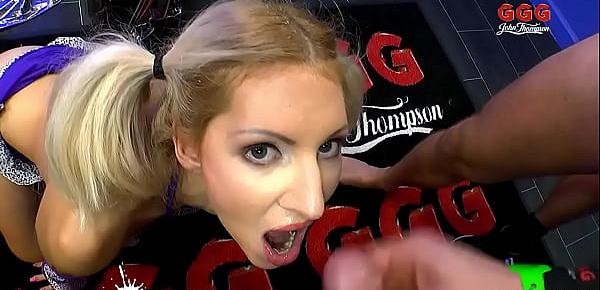  Beautiful Leona loves hardcore gangbang - Extreme Bukkake